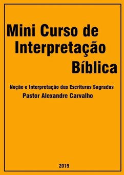 Cover Mini Curso De Interpretação Bíblica (eBook, PDF)
