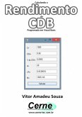 Calculando O Rendimento Do Cdb Programado Em Visual Basic (eBook, PDF)