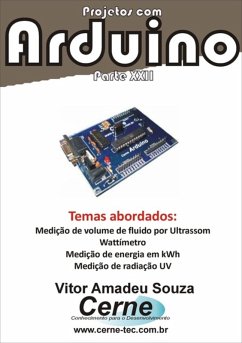 Cover Projetos Com Arduino - Parte Xxii (eBook, PDF)
