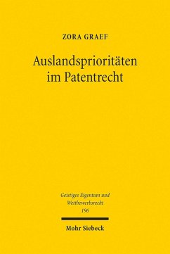 Auslandsprioritäten im Patentrecht (eBook, PDF) - Graef, Zora