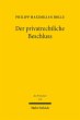 Der privatrechtliche Beschluss (eBook,... - Bild 1