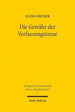 Cover Die Gewähr der Verfassungstreue (eBook, PDF)