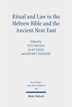 Ritual and Law in the Hebrew Bible and the Ancient Near East (eBook, PDF)