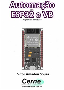 Cover Automação Com Esp32 E Vb Programado No Arduino E App Inventor (eBook, PDF)