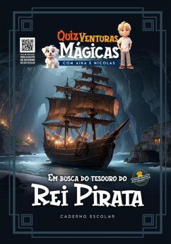 Cover Caderno Escolar - Em Busca Do Tesouro Do Rei Pirata (eBook, PDF)