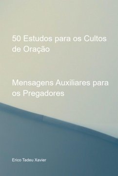 Cover 50 Estudos Para Os Cultos De Oração (eBook, PDF)