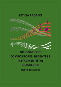 Cover Dicionário De Compositores, Regentes E Instrumentista (eBook, PDF)