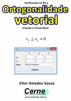 Cover Verificando No R3 A Ortogonalidade Vetorial Usando O Visual Basic (eBook, PDF)