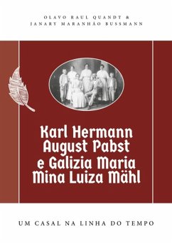 Cover Karl Hermann August Pabst E Galizia Maria Mina Luiza Mähl (eBook, PDF)