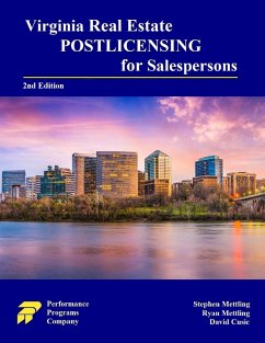 Virginia Real Estate Postlicensing for Salespersons: Second Edition (eBook, ePUB) - Mettling, Stephen; Mettling, Ryan; Cusic, David