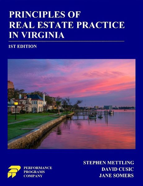 Principles of Real Estate Practice in Virginia (eBook, ePUB) Principles of Real Estate Practice in Virginia (eBook, ePUB)