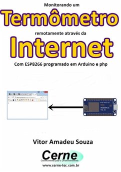 Monitorando Um Termômetro Remotamente Através Da Internet Com Esp8266 Programado Em Arduino E Php (eBook, PDF) - Souza, Vitor Amadeu
