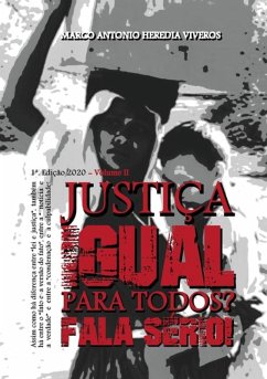 Cover Justiça Igual Para Todos, Fala Sério! Vol.ii (eBook, PDF)