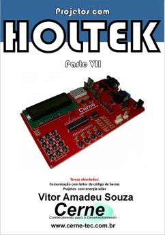 Cover Projetos Com Holtek Parte Vii (eBook, PDF)