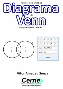 Intersecção E União No Diagrama De Venn Programado No Lazarus (eBook, PDF) - Souza, Vitor Amadeu