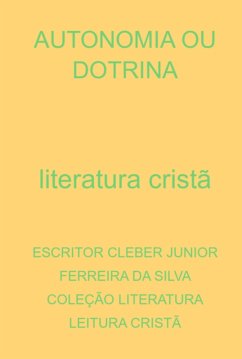 Cover Autonomia Ou Dotrina (eBook, PDF)