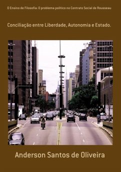 Cover O Ensino De Filosofia: O Problema Politico No Contrato Social De Rousseau (eBook, PDF)