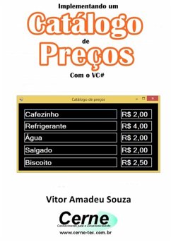 Cover Implementando Um Catálogo De Preços Com O Vc# (eBook, PDF)