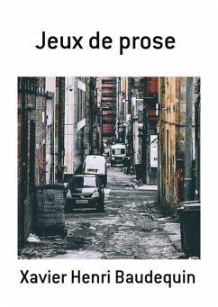 Cover Jeux De Prose (eBook, PDF)