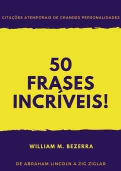 Cover 50 Frases Incriveis (eBook, PDF)