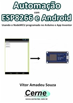 Cover Automação Com Esp8266 E Android Usando O Nodemcu Programado No Arduino E App Inventor (eBook, PDF)