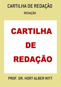 Cover Cartilha De Redação (eBook, PDF)