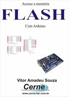 Cover Acesso A Memória Flash Com O Arduino (eBook, PDF)