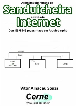 Acionamento Remoto De Sanduicheira Através Da Internet Com Esp8266 Programado Em Arduino E Php (eBook, PDF) - Souza, Vitor Amadeu