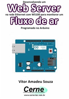 Cover Desenvolvendo Um Web Server Na Rede Ethernet Com W5100 Para Monitorar Um Fluxo De Ar Programado No Arduino (eBook, PDF)