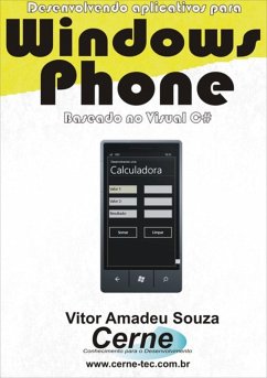 Cover Desenvolvendo Aplicativos Para Windows Phone (eBook, PDF)