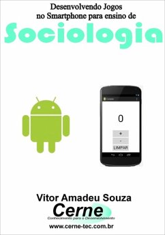 Cover Desenvolvendo Jogos No Smartphone Para Ensino De Sociologia (eBook, PDF)