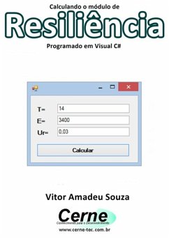 Cover Calculando O Módulo De Resiliência Programado Em Visual C# (eBook, PDF)