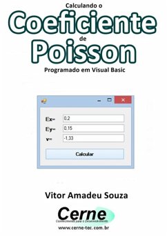Cover Calculando O Coeficiente De Poisson Programado Em Visual Basic (eBook, PDF)