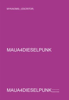 Cover Maua4dieselpunk;;;;;; (eBook, PDF)
