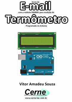 Cover Envio De E-mail Com O Módulo Sim800l Para Medição De Termômetro Programado No Arduino (eBook, PDF)