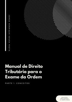 Cover Manual De Direito Tributário Para O Exame Da Ordem (eBook, PDF)