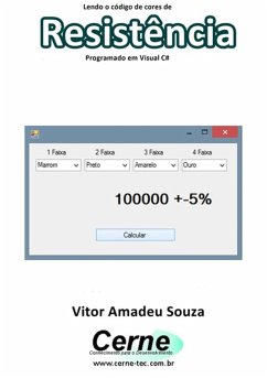 Cover Lendo O Código De Cores De Resistência Programado Em Visual C# (eBook, PDF)