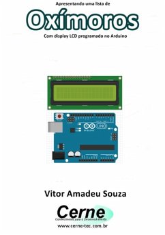 Cover Apresentando Uma Lista De Oxímoros Com Display Lcd Programado No Arduino (eBook, PDF)