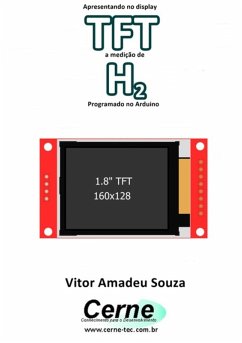 Cover Apresentando No Display Tft A Medição De H2 Programado No Arduino (eBook, PDF)
