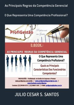 Cover As Principais Regras Da Competência Gerencial (eBook, ePUB)