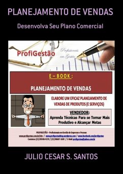 Planejamento De Vendas (eBook, ePUB) - Santos, Julio Cesar S.