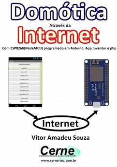 Cover Domótica Através Da Internet Com Esp8266(nodemcu) Programado Em Arduino, App Inventor E Php (eBook, PDF)