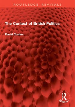 The Context of British Politics (eBook, PDF) - Coates, David