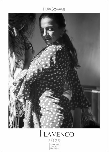 Flamenco schwarz-weiss Kalender 2026 - Wandkalender   Fotokalender   Tanzkalender  Spanien 42x59cm - . mit eindrucksvollen Flamenco-Fotos, Tanz & Musik - Perfekt für Fans spanischer Kultur & Andalusien.