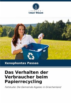 Cover Das Verhalten der Verbraucher beim Papierrecycling