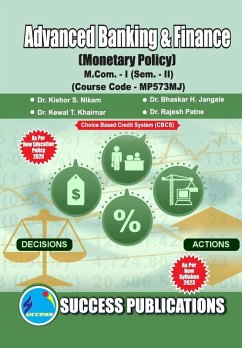 Cover Monetary Policy,First Year ,M.Com,Sem-II-English