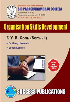 Cover Organizational Skill Development(F.Y.B.Com,S.P. College,Sem.-I)