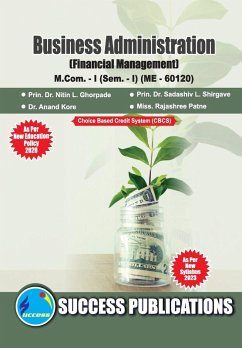 Cover Financial Management,First Year ,M.Com,Sem-I-English
