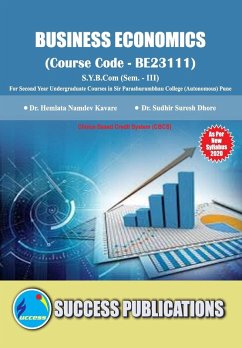 Cover Business Economics(S.Y.B.Com,S.P. College,Sem.-III)