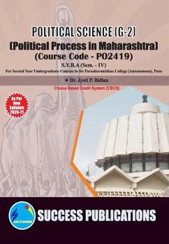 Cover Political Process in Maharashtra (G-2)(S.Y.B.A,S.P. College,Sem.-IV)